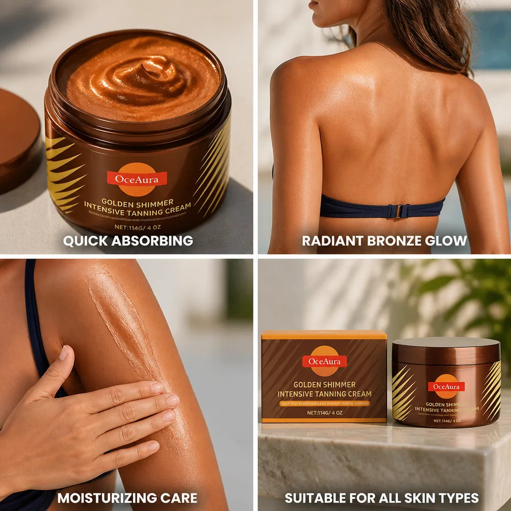 Tanning Gel Radiant Bronze Accelerator Quick-Absorbing & Moisturizing