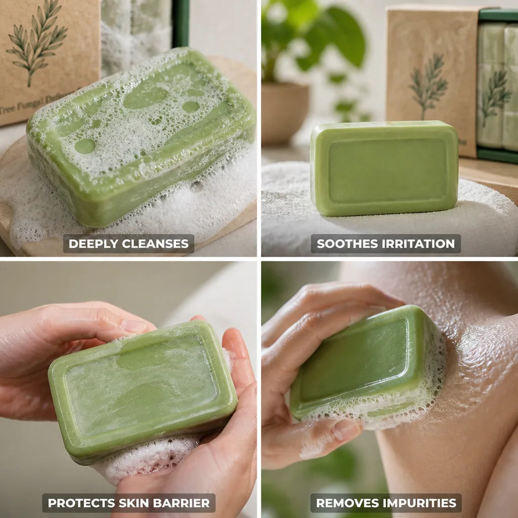 Body Soap Bar Clarifying Tea Tree & Witch Hazel