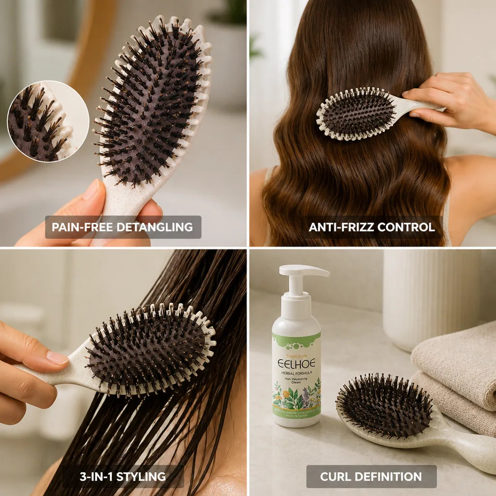 Curl Brush 3-in-1 Volumizing Anti-Frizz