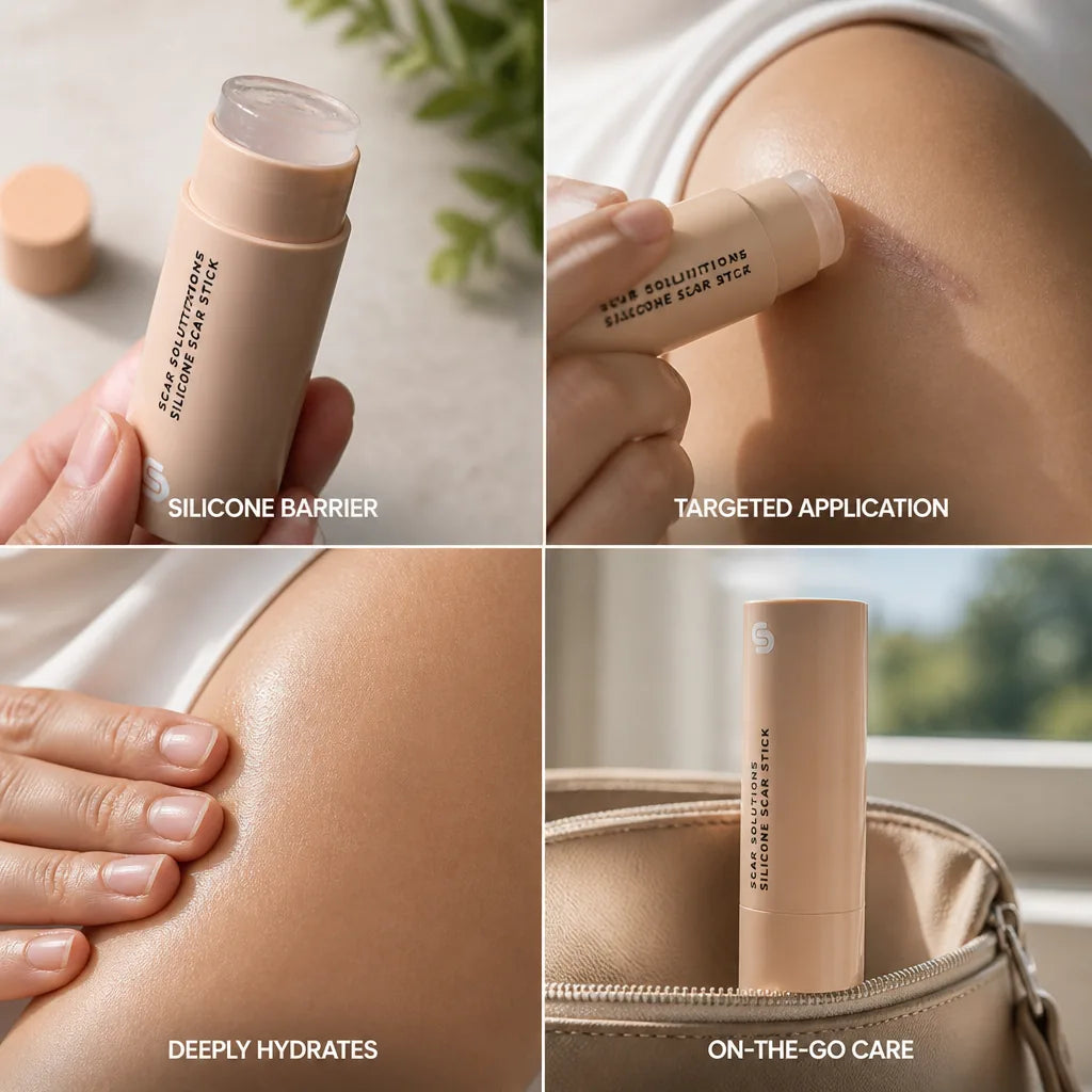 Scar & Stretch Mark Stick Silicone Barrier Twist Up