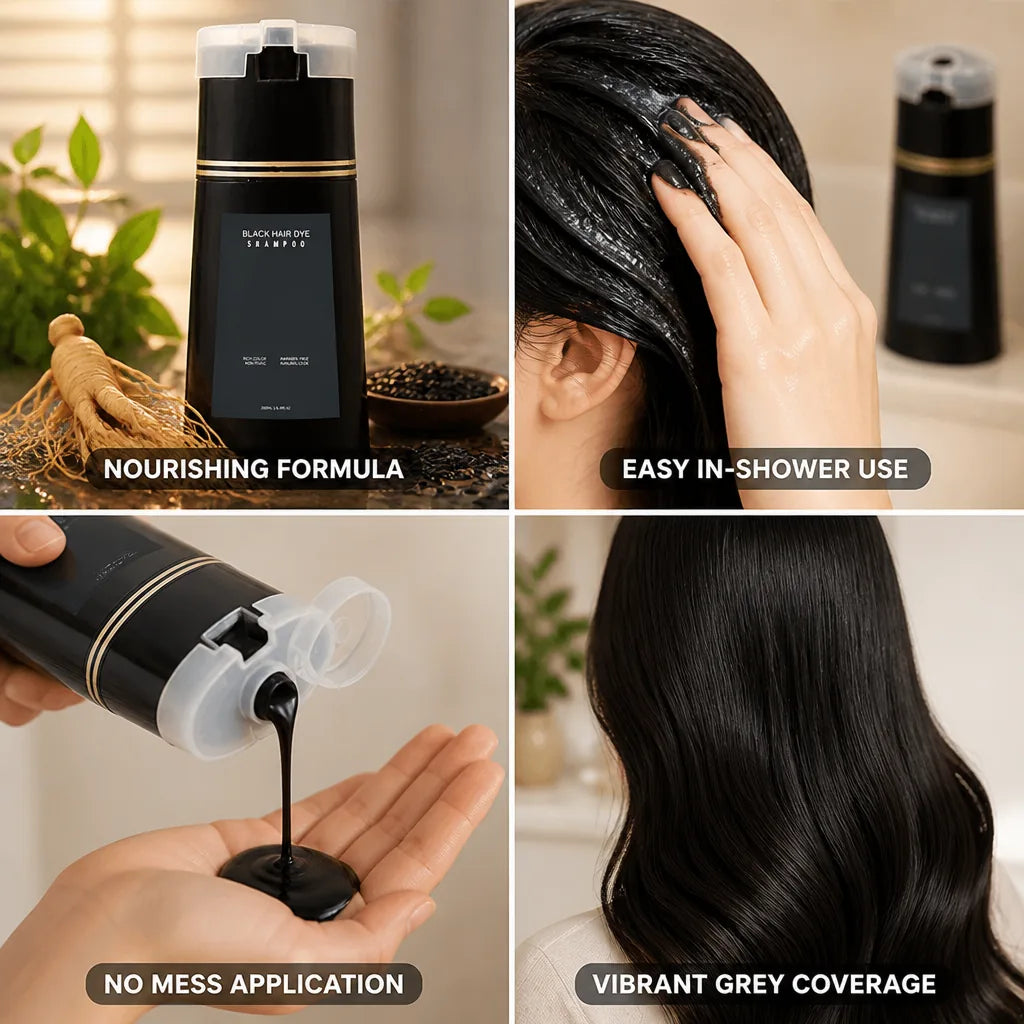 Coloring Shampoo Ammonia-Free No Peroxide In-Shower