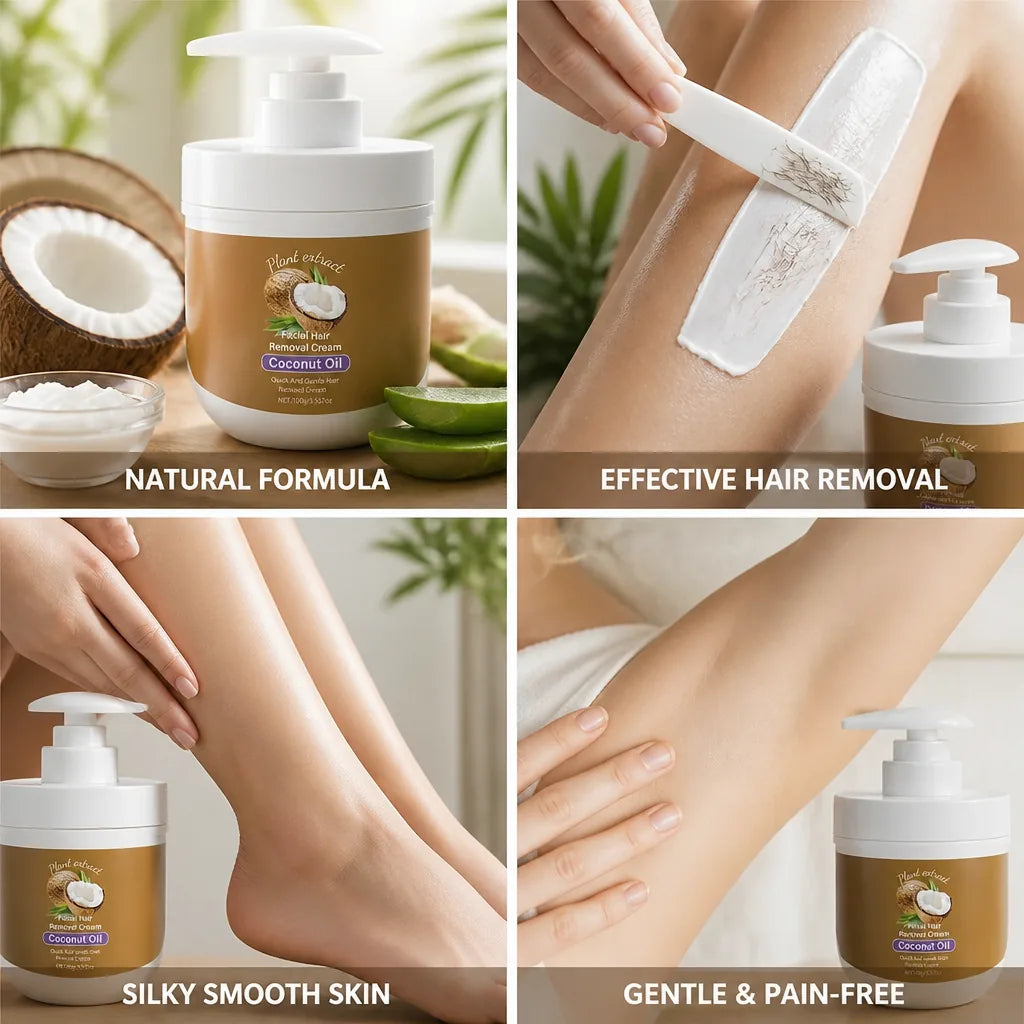 Hair Removal Cream Hydrating Coconut & Aloe