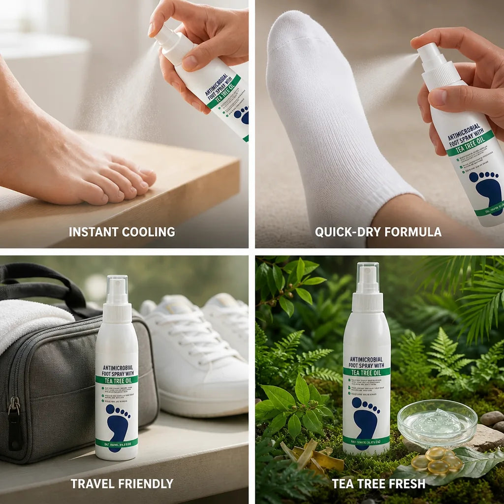 Foot Spray Instant Cooling Quick-Dry