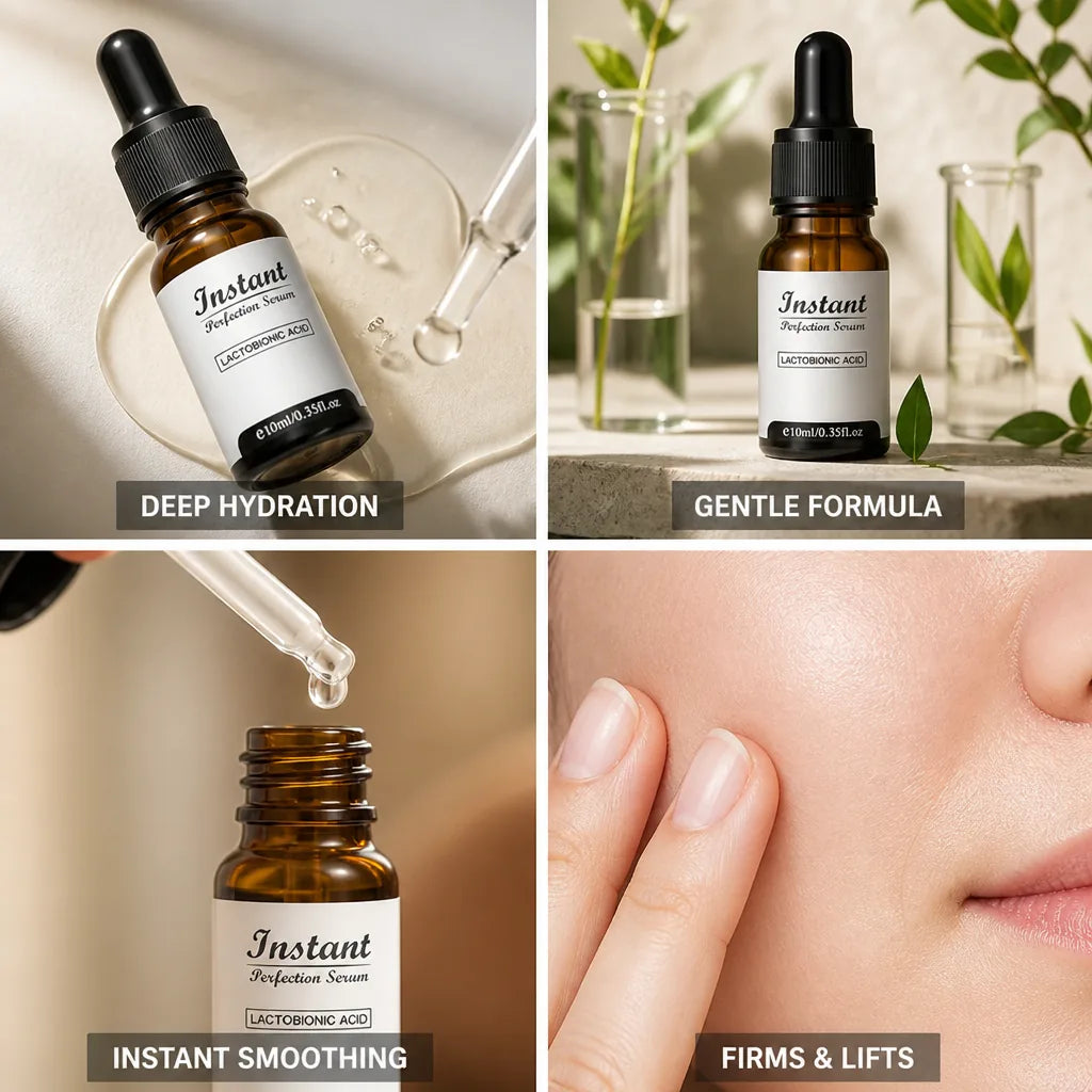 Face Serum Argireline Peptide Instant Wrinkle Smoothing & Hydrating