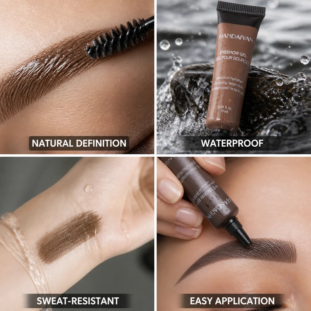 Liquid Eyebrow Gel Tint Waterproof & Sweat-Resistant