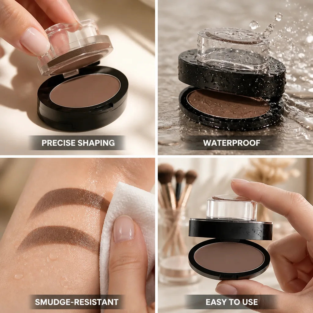 Eyebrow Stamp Kit Precision Applicator Waterproof & Smudge-Resistant