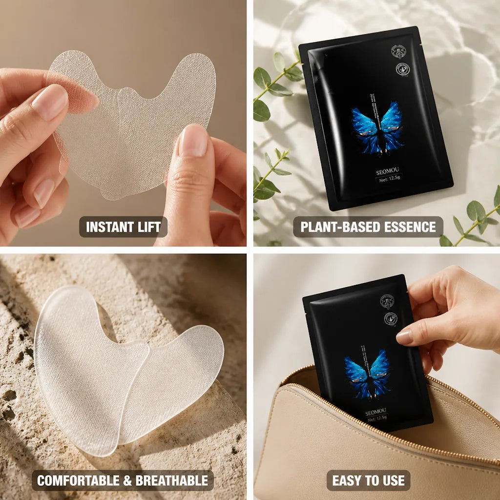 Face Lifting Stickers Instant Lift Plant-Based 5 Pairs