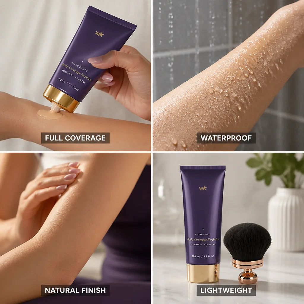 Face & Body Concealer Full-Coverage Lightweight Waterproof