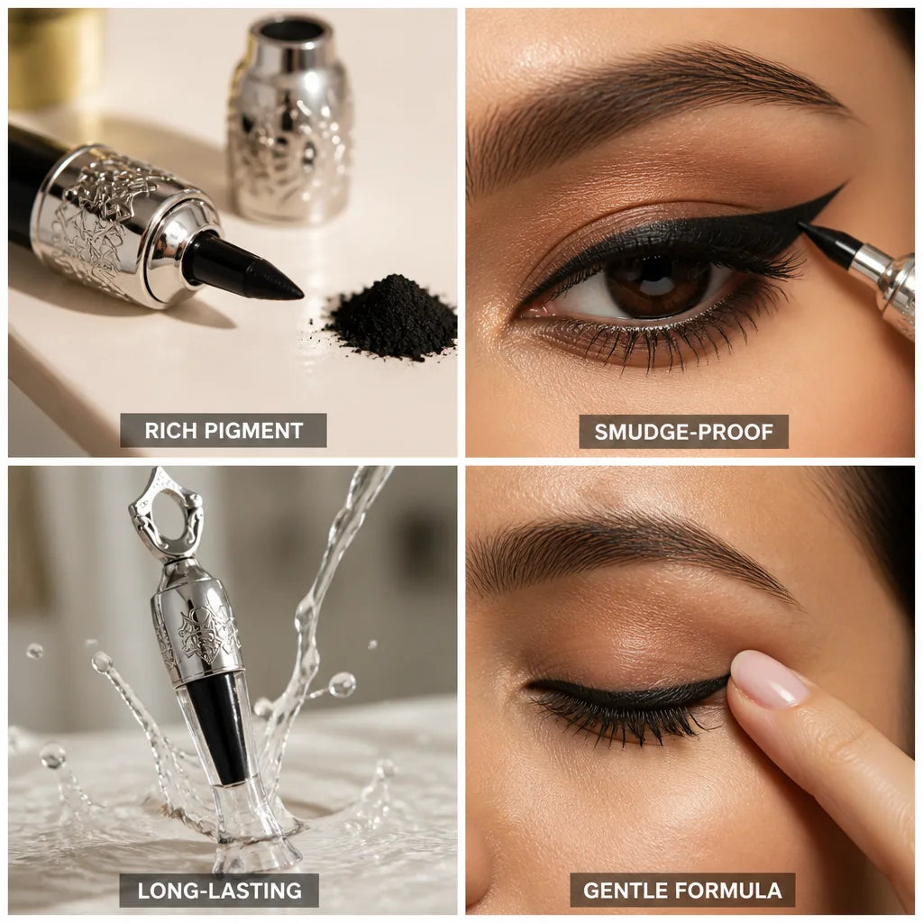Kohl Eyeliner Herbal Lead-Free Smudge-Proof