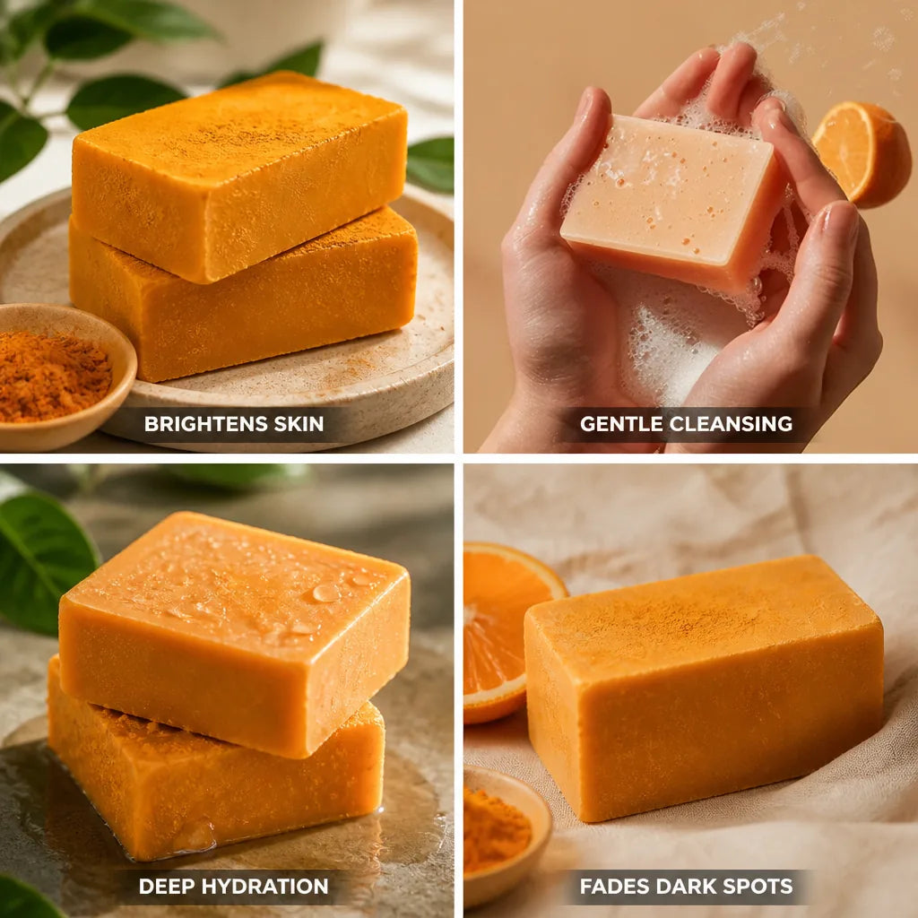Facial Soap Turmeric Brightening & Nourishing