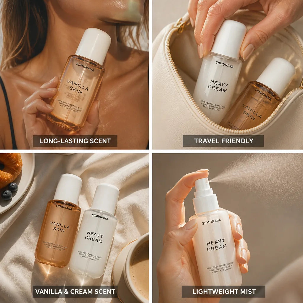 Body Mist Duo Vanilla & Cream Travel Size