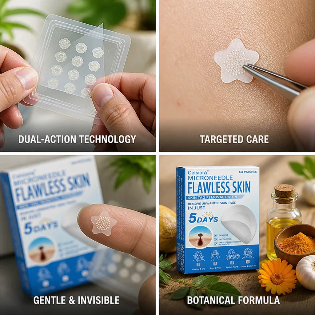 Skin Renewal Patch Microneedle & Hydrocolloid Botanical Infused
