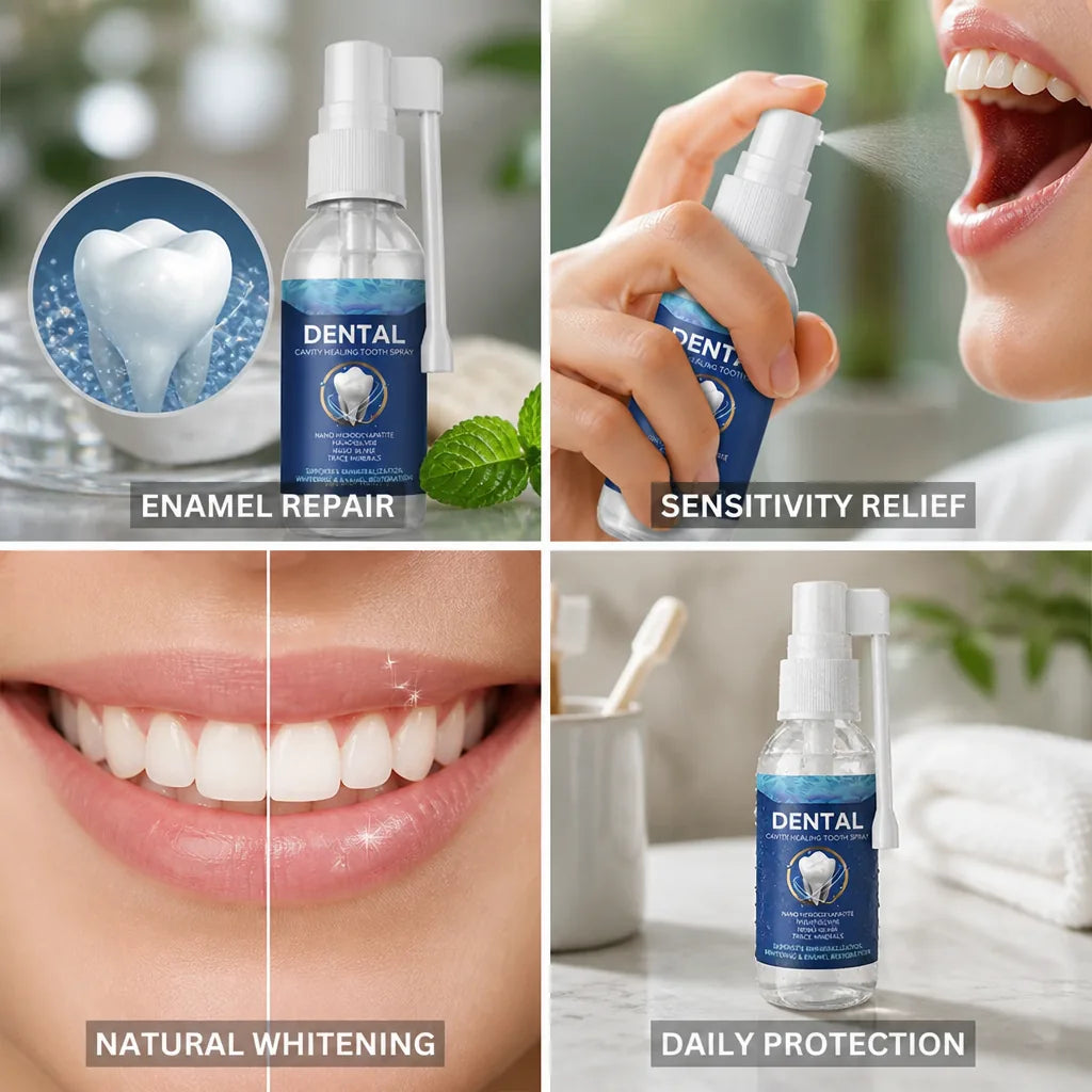 Tooth Enamel Repair Drops Nanohydroxyapatite Sensitivity Relief