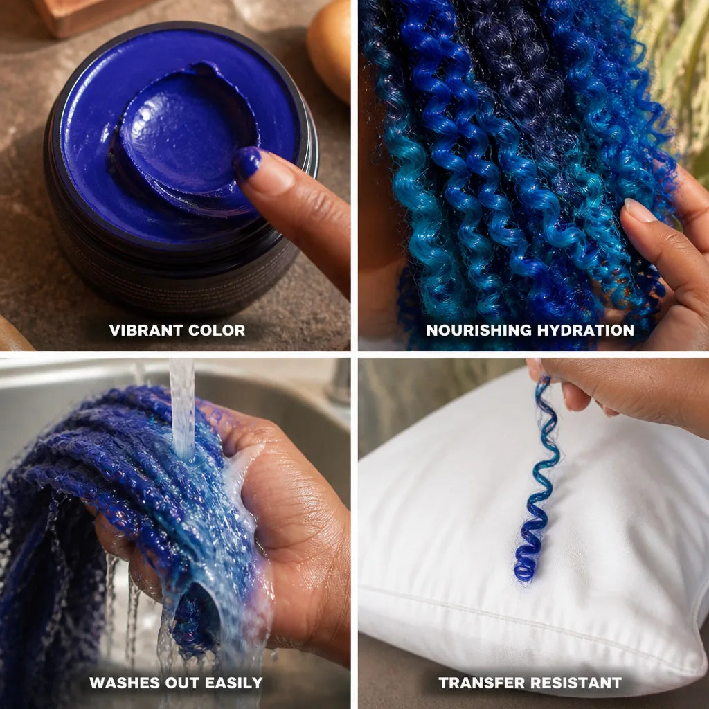Hair Color Pomade Washable & Nourishing Transfer-Resistant