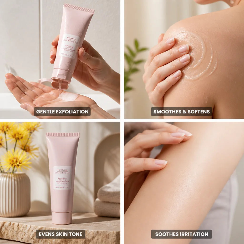 Exfoliating Gel Plant-Based Sensitive Skin Brightening