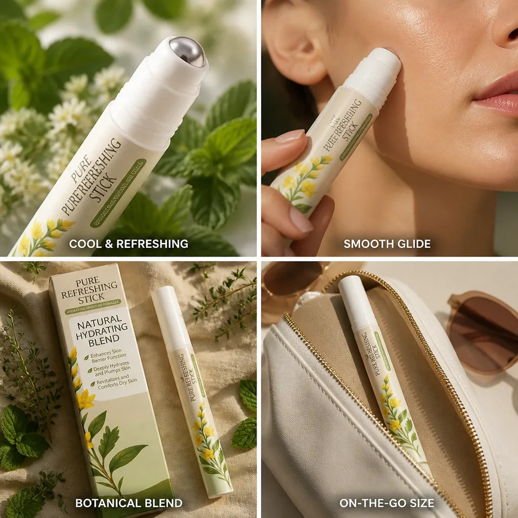 Facial Cooling Stick Smooth-Glide Peppermint & Thyme