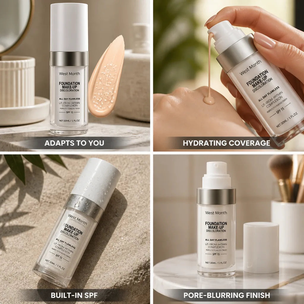 Foundation Color-Adapting Hydrating SPF Natural Finish