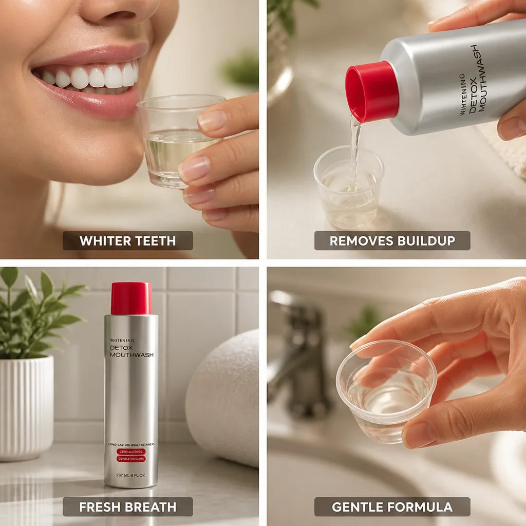 Mouthwash Whitening Stain-Lifting Fresh Breath