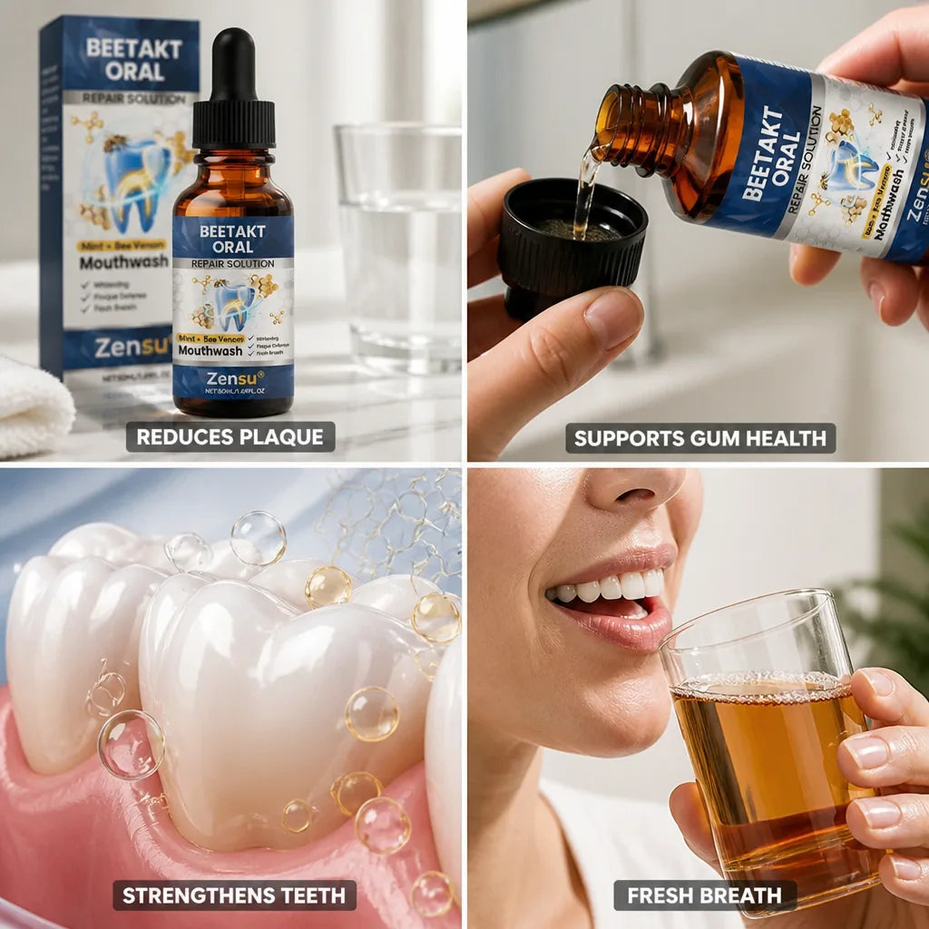 Mouthwash Gum Support Bee Venom & Hyaluronic Acid