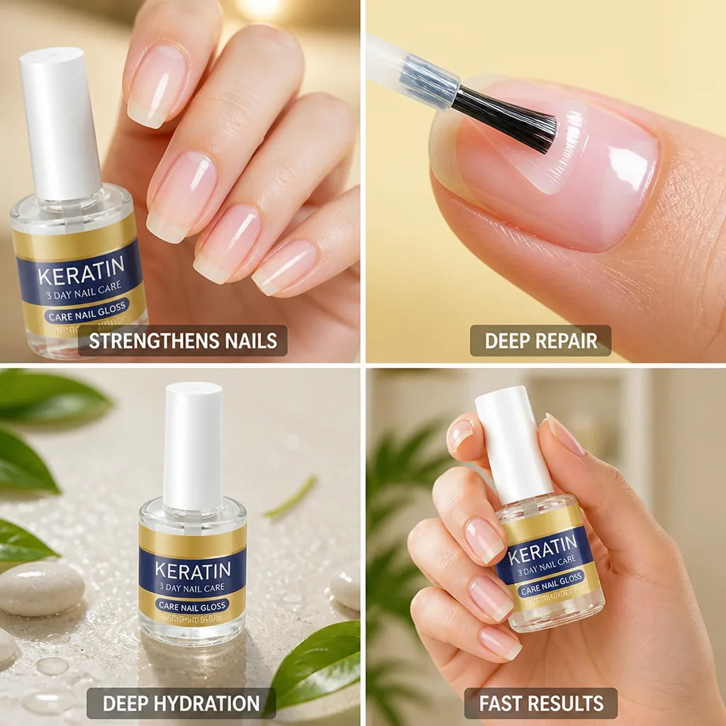 Nail Strengthener Keratin & Amino Acid 3 Day Repair