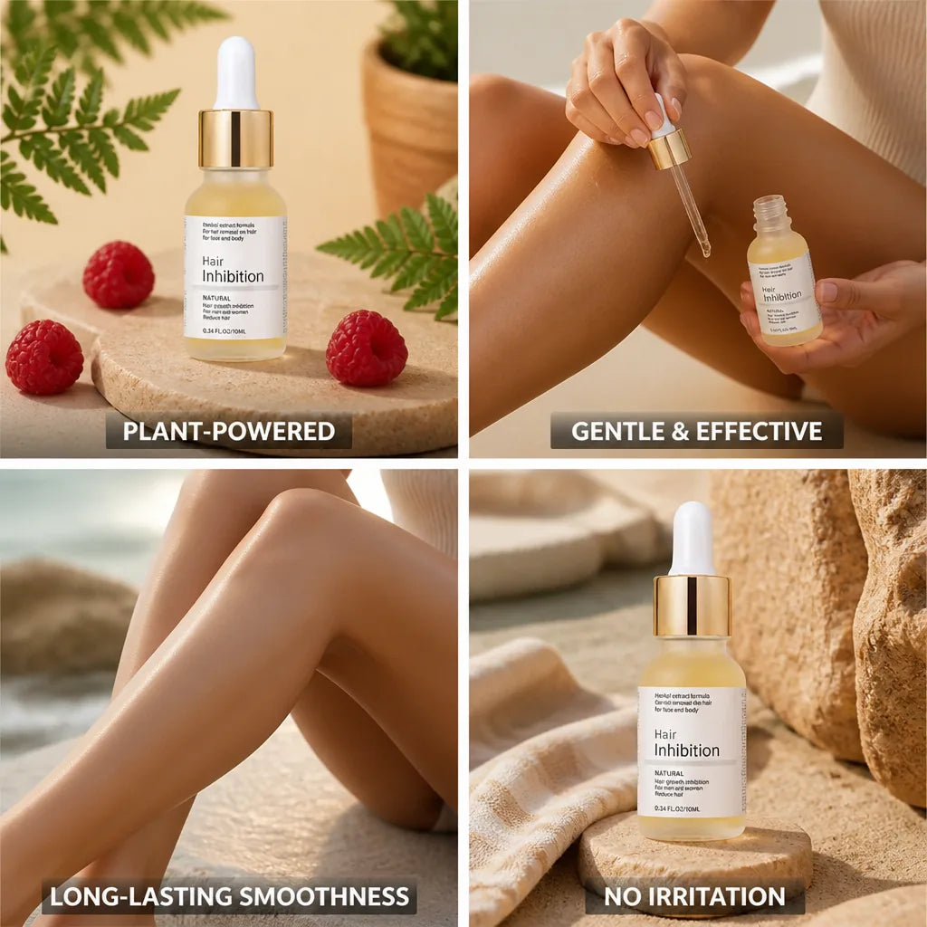 Hair Removal Serum Total Body Plant-Powered & Gentle