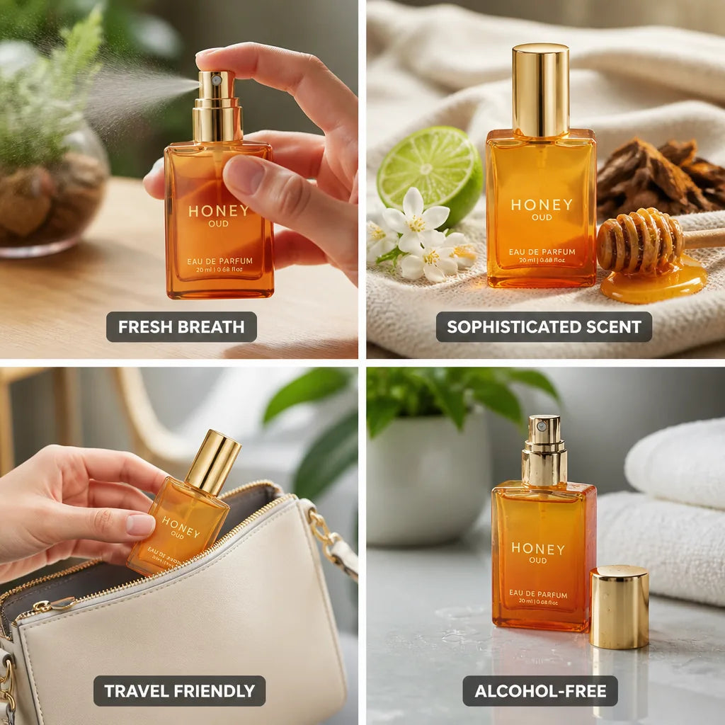 Oral Spray & Eau de Toilette Probiotic Alcohol-Free Travel Size