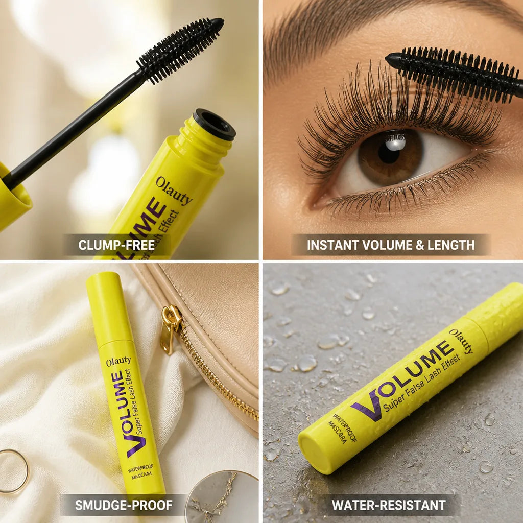 Mascara Instant Volume & Length Smudge-Proof Clump-Free