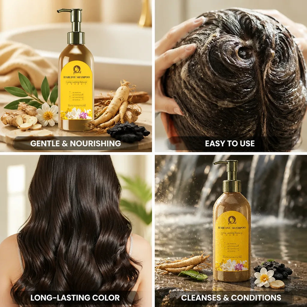 Hair Dye Shampoo Long-Lasting Conditioning Color 300ml