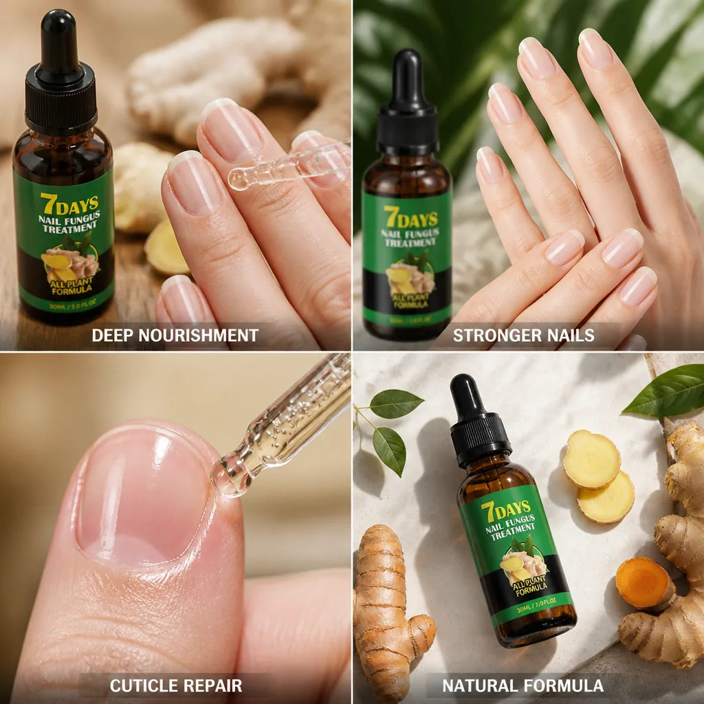 Nail Strengthening Oil Ginger & Turmeric Cuticle Repair