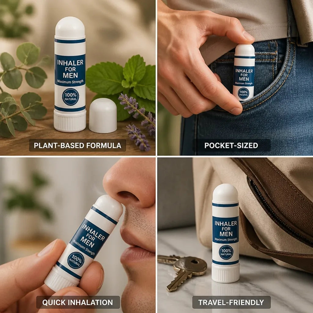 Nasal Inhaler Plant-Based Pocket-Friendly