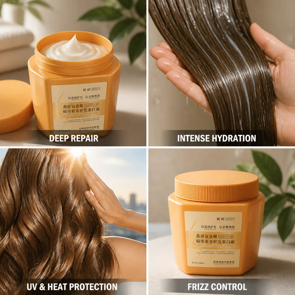 Hair Repair Cream Amino Acid Hydration & Frizz Control