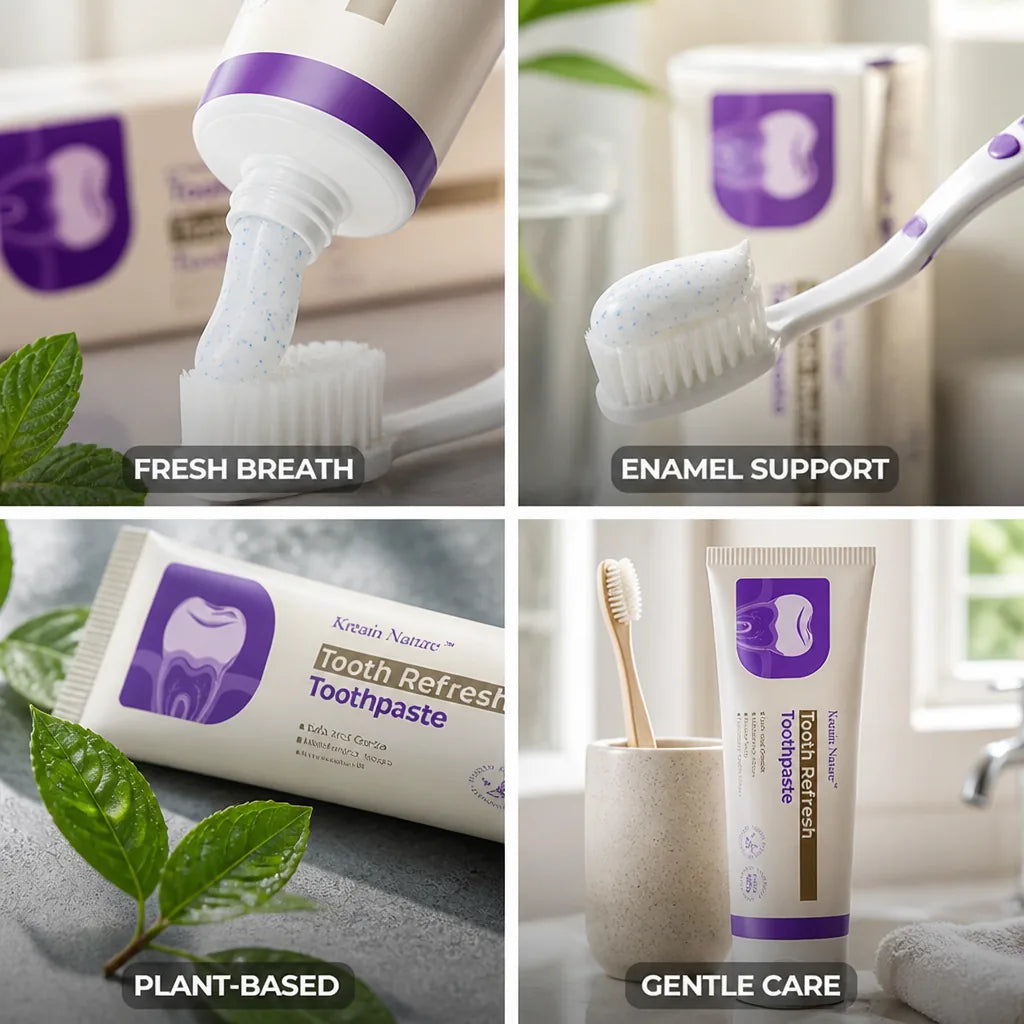 Toothpaste Plant-Based Fresh Breath & Enamel Support
