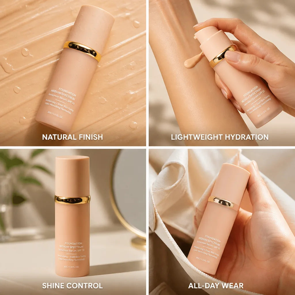 Foundation 4-in-1 Color-Adaptive Hydrating & Shine-Free