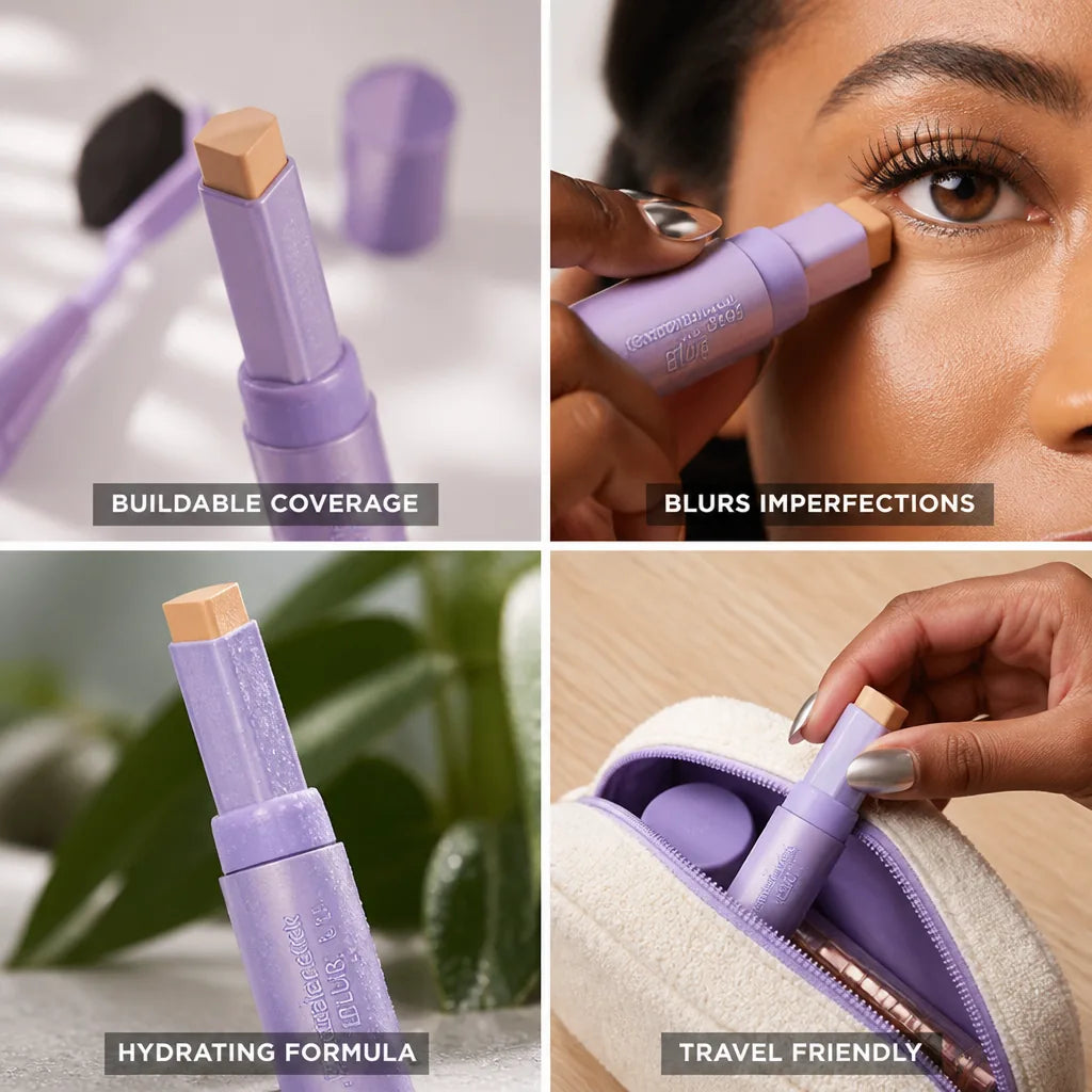 Concealer Stick Soft-Focus Blur Buildable Coverage