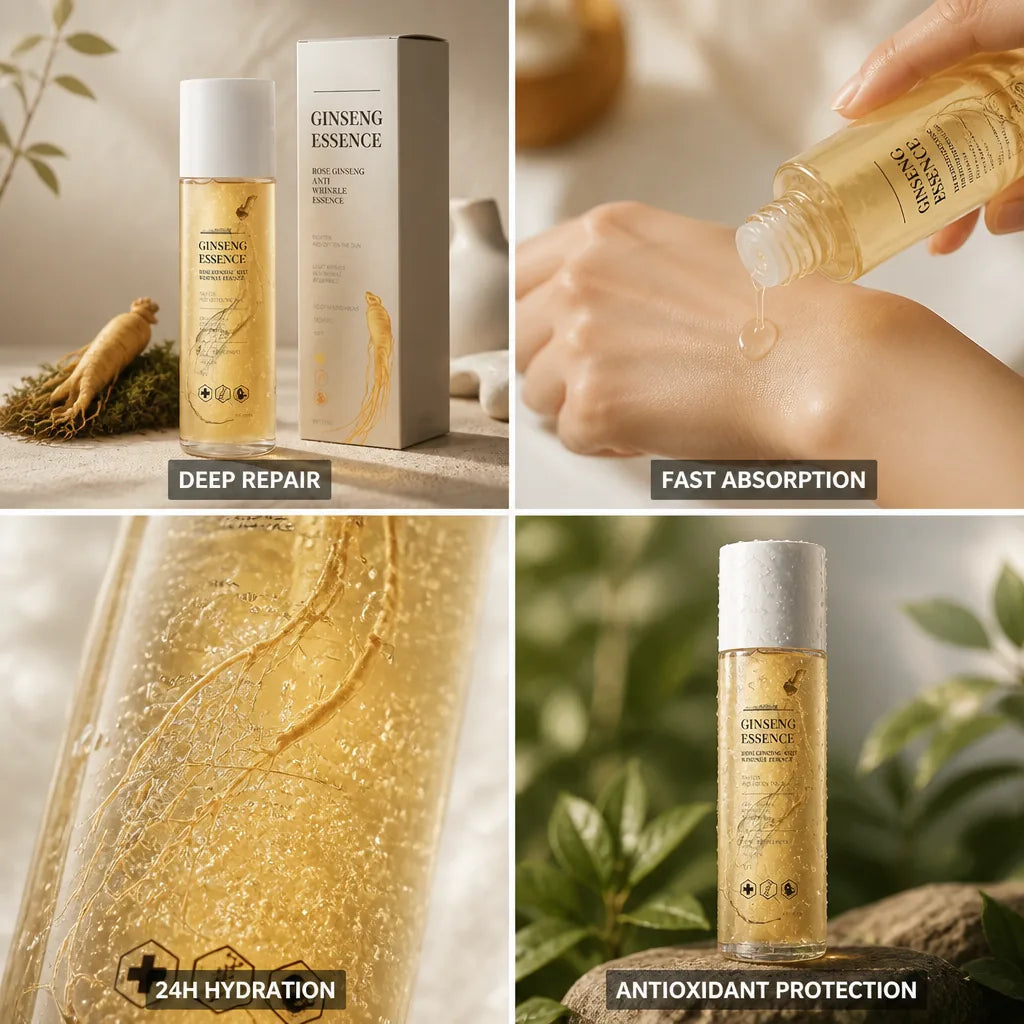 Anti-Aging Essence Wild Ginseng Fast Absorbing 24-Hour Hydration