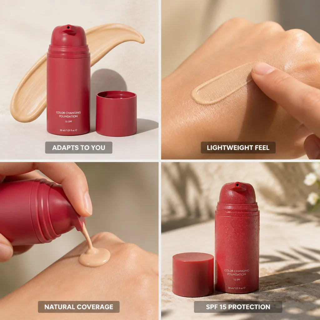 Foundation Tone-Adapting Lightweight SPF 15