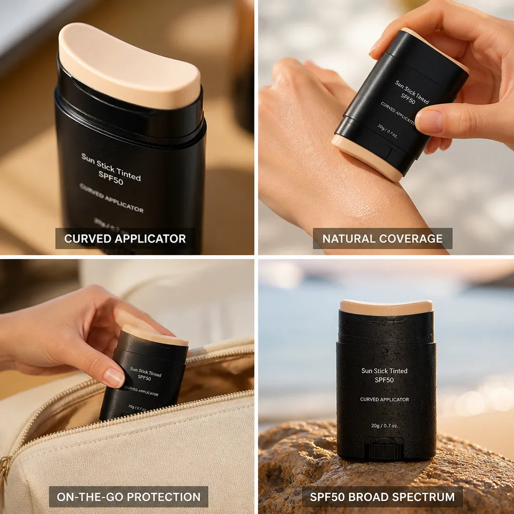 Sun Stick Tinted SPF50 Curved Applicator