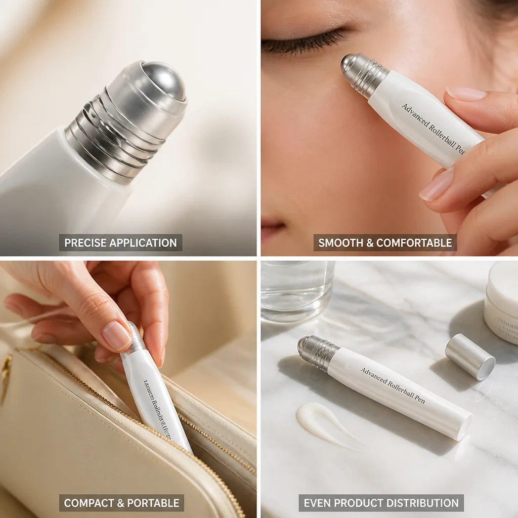 Facial Roller Precision Rollerball Lightweight & Compact