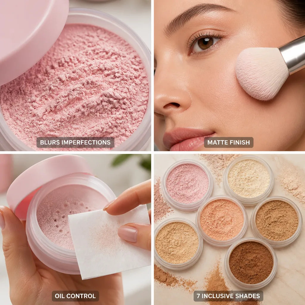 Loose Setting Powder Blurring Matte Finish Oil Control