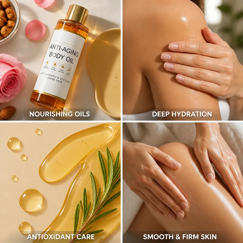 Body Oil Smoothing & Firming Rosehip & Almond