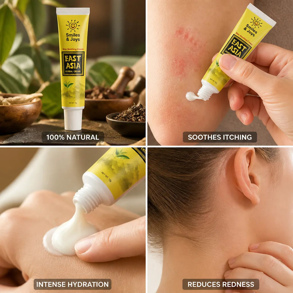 Skin Cream For Eczema & Psoriasis Cooling Steroid-Free