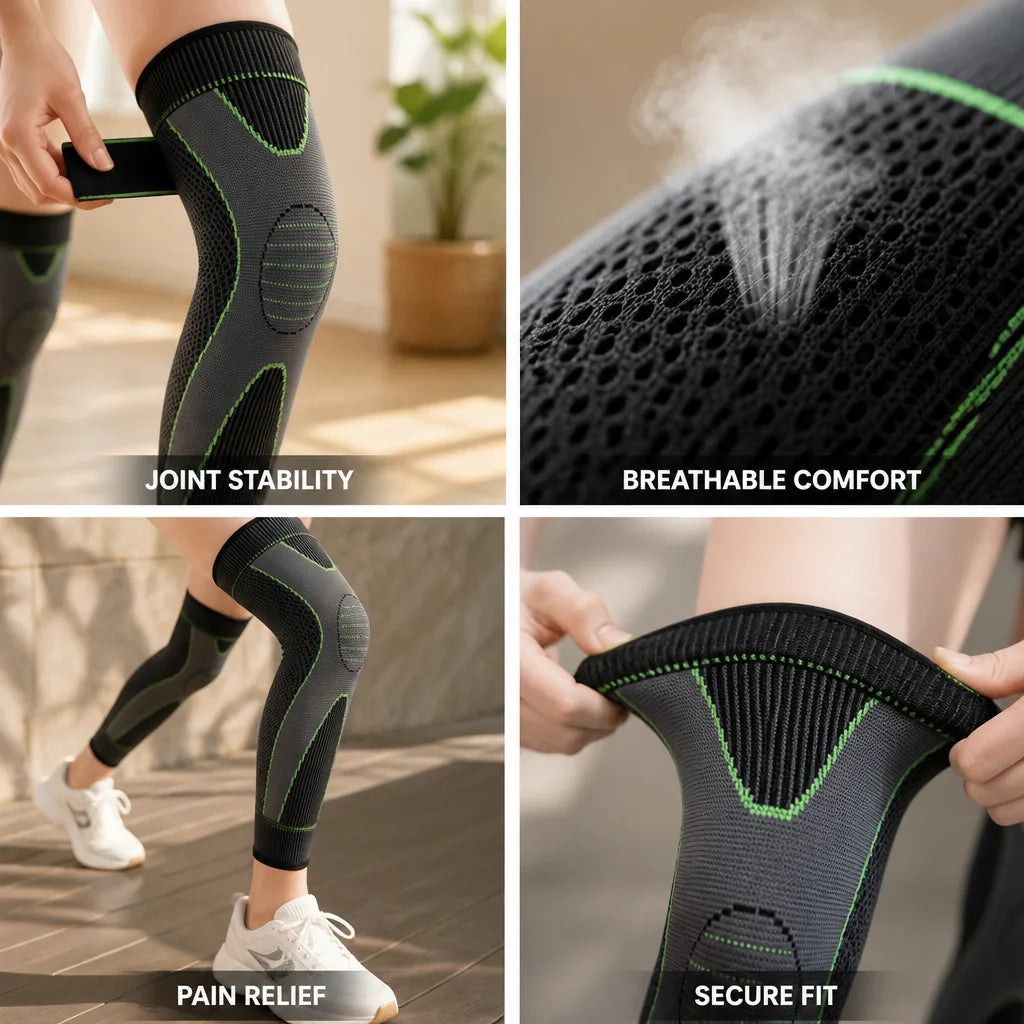 Knee Sleeve Stabilizing Breathable Compression