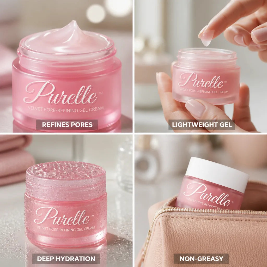 Pore-Refining Cream Lightweight Gel Non-Greasy