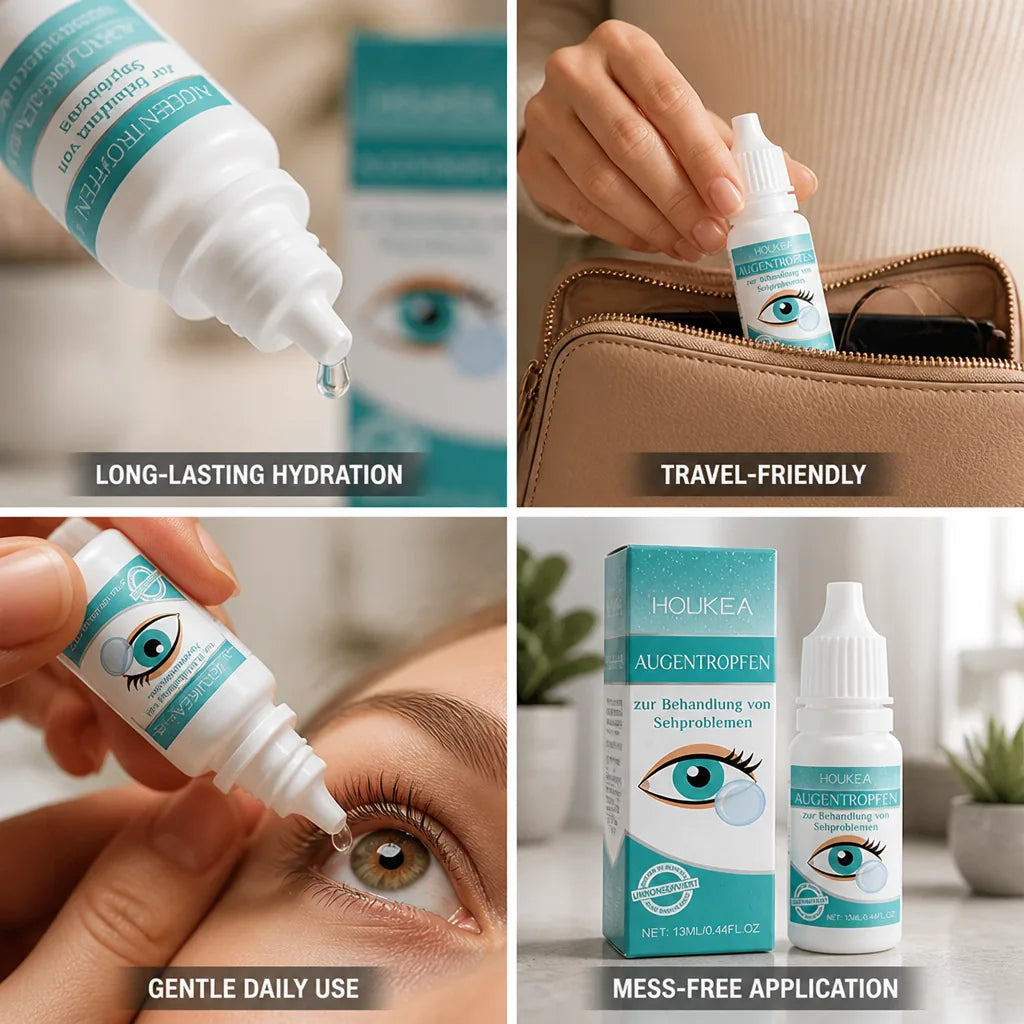 Eye Drops Long-Lasting Hydration Travel Size