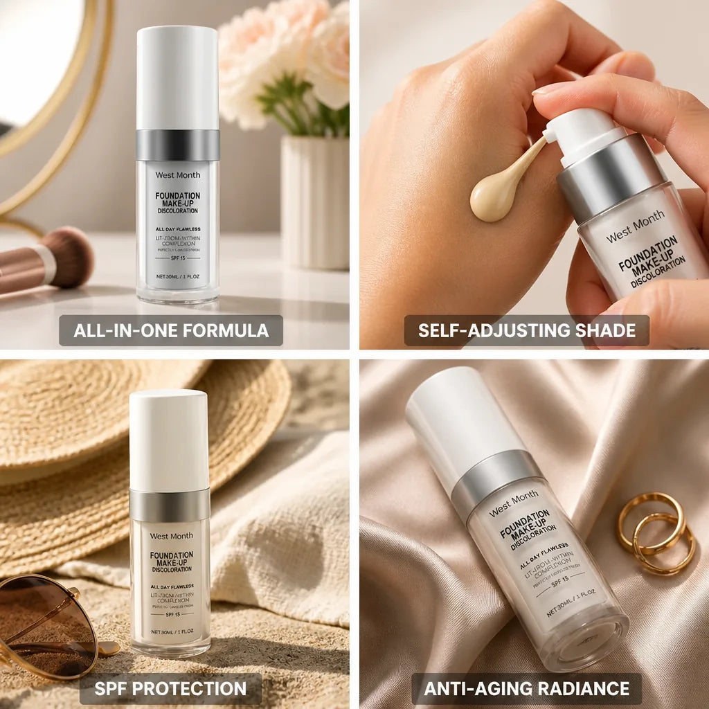 Foundation Self-Adjusting Shade Concealer & SPF
