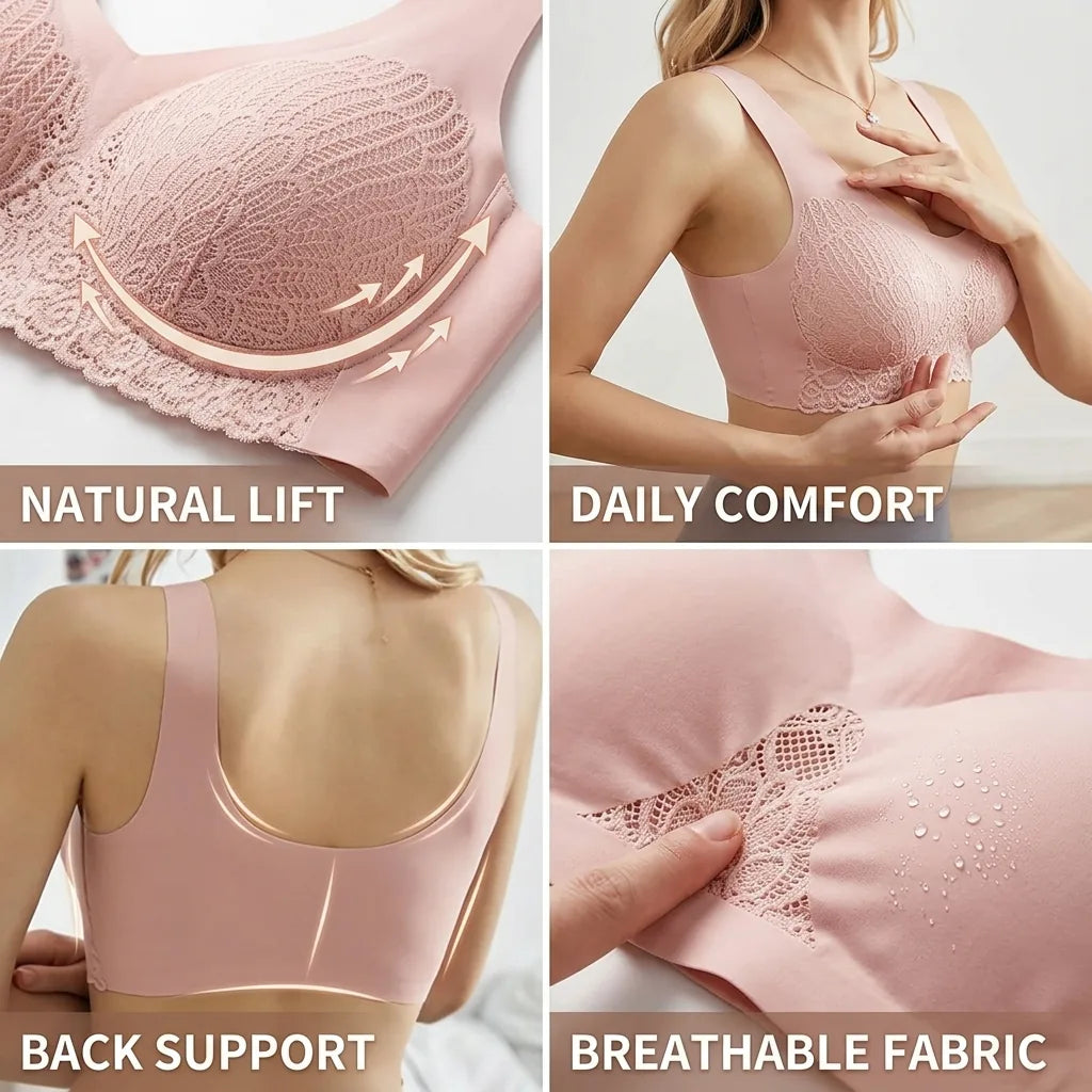 Support Bra Latex Lift & Wire-Free