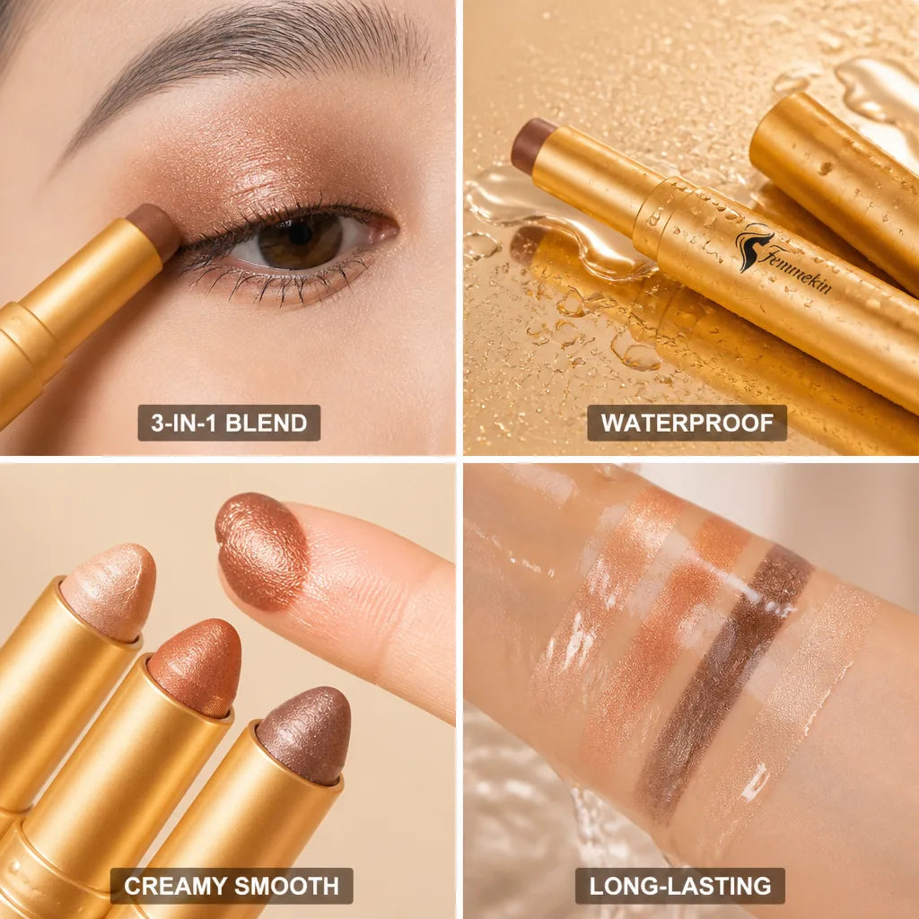 Eyeshadow Stick 3-In-1 Creamy Waterproof
