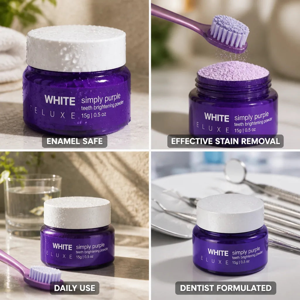 Teeth Whitening Powder For Sensitive Teeth Enamel Protection