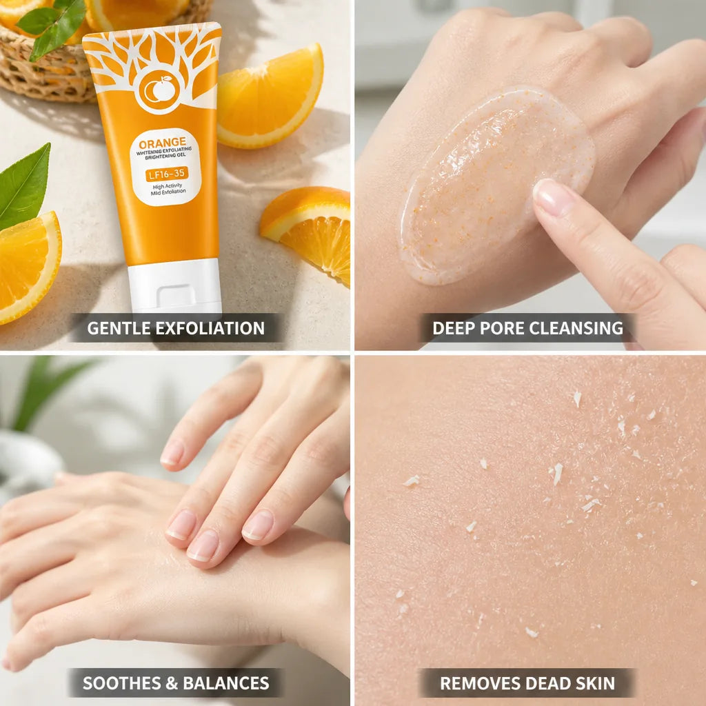 Face Exfoliating Gel Gentle Fruit Enzymes
