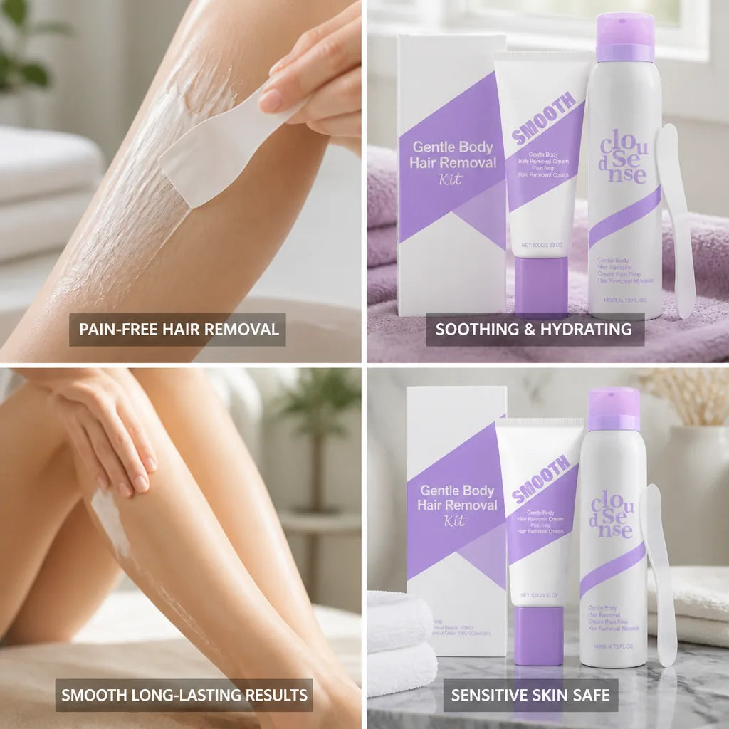 Hair Removal Cream Sensitive Skin Pain-Free